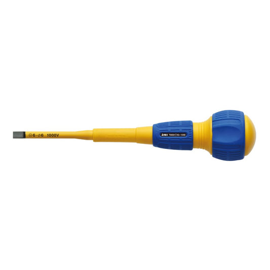 Anex Slim Insulated Screwdriver -6x100 7900