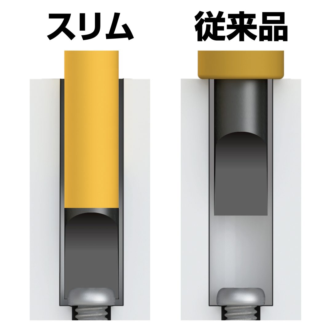 Anex Slim Insulated Screwdriver -6x100 7900