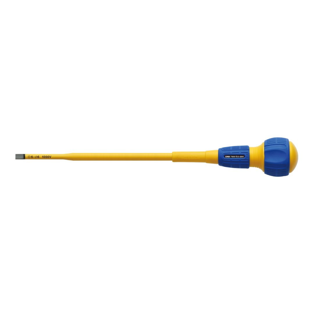 Anex Slim Insulated Screwdriver -6x200 7900
