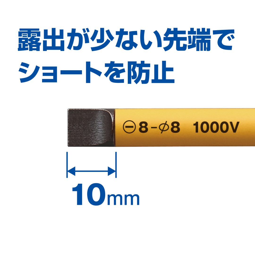 Anex Slim Insulated Screwdriver -8x150 7900