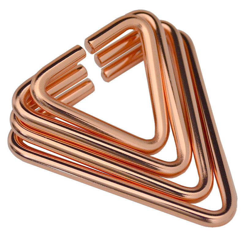 Marukin Tool Belt Attachment, Triangle Ring 80mm, Bronze GK-04-3