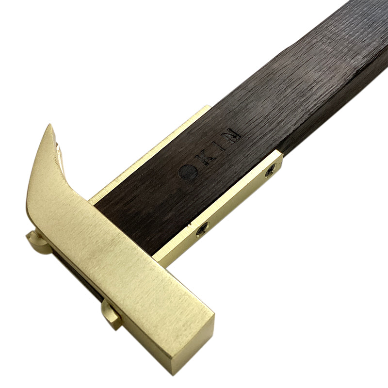 Marukin Butaiya Hammer (Naguri), Square, Burnt Finish, Gold, 360mm