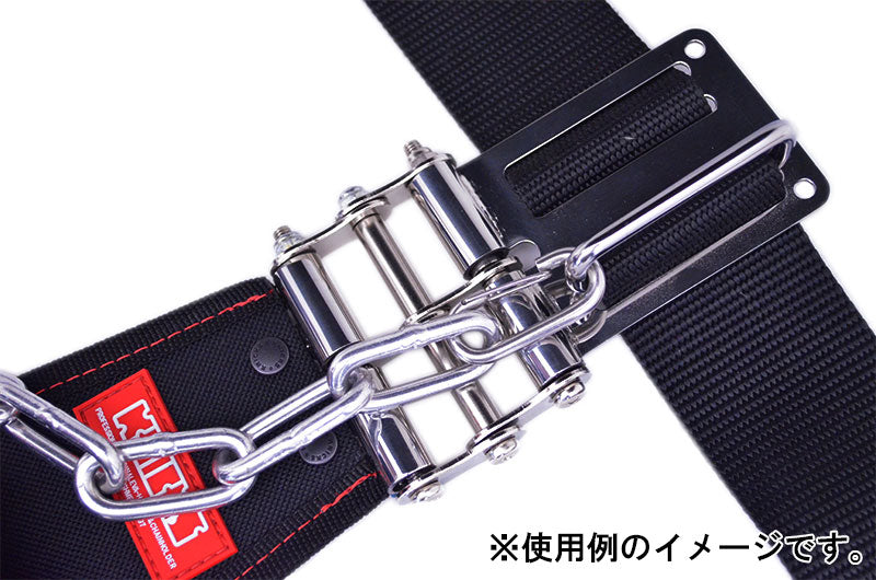 Marukin Tool Belt Attachment, Rectangle Ring, Black GK-08-1