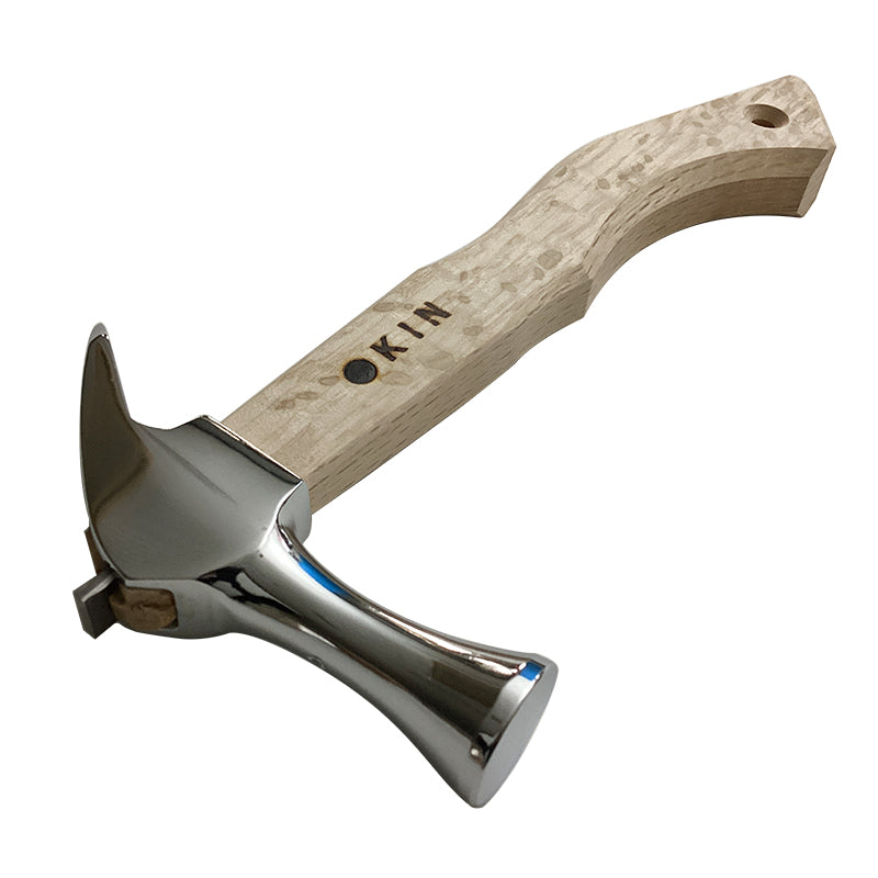 Marukin Kariwaku Hammer, Mirror, Smooth Face, Small Head, Square Wave-Curve, 250mm Short