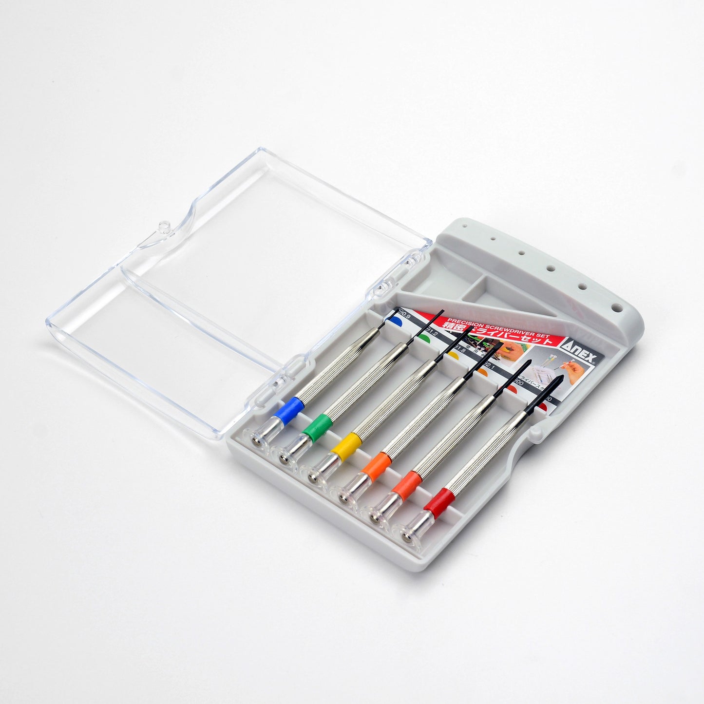 Anex Precision Screwdriver Set -/+ 6-piece 800