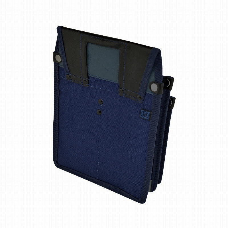 Marukin Canvas Waist Pouch with Inner Pocket, Blue YK-06