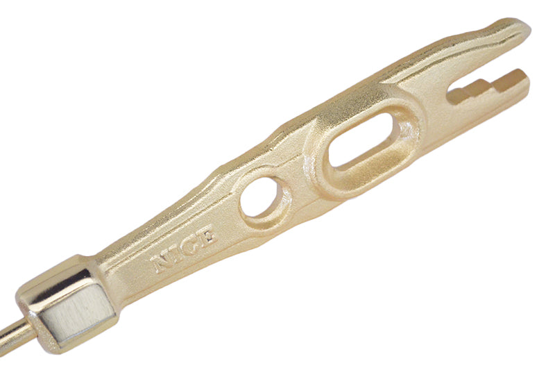 Marukin Separator Guide for Formwork, Large, Gold #2510-2
