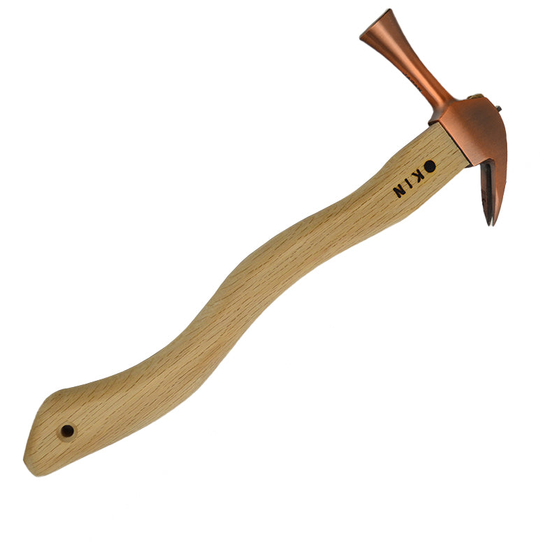 Marukin Kariwaku Hammer, Copper, Smooth Face, Small Head, Wave-Curve, 350mm