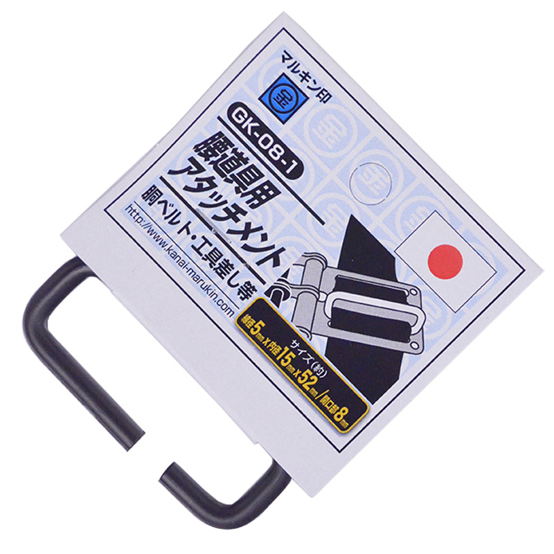 Marukin Tool Belt Attachment, Rectangle Ring, Black GK-08-1