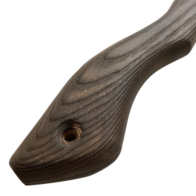 Marukin Sheet Metal Hammer, Stainless Burikiya 21mm, Burnt Finish, Wave-Curve, 250mm Short