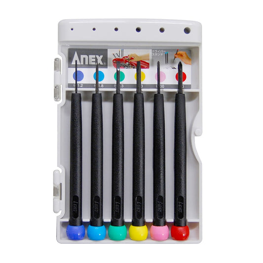 Anex Precision Screwdriver Set -/+ 6-piece 900