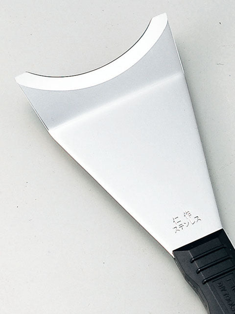 Nisaku Stainless Steel Stripping Scraper, U-Blade No.333
