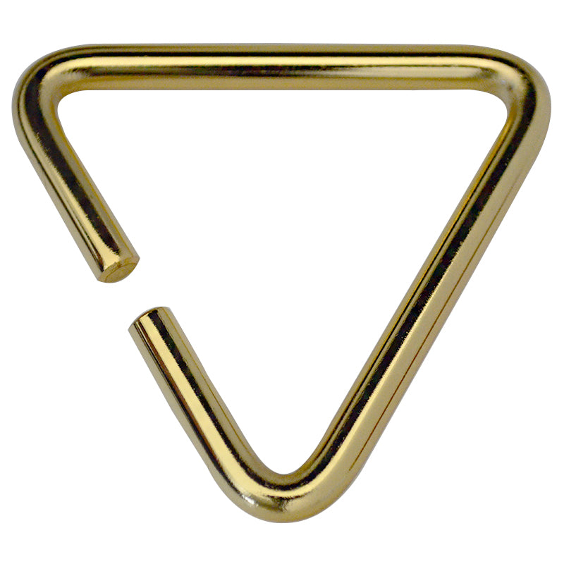 Marukin Tool Belt Attachment, Triangle Ring 60mm, Gold GK-02-2