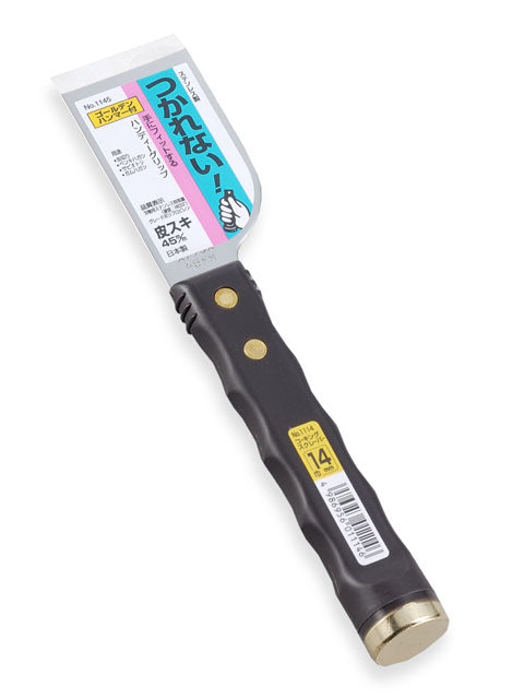 Nisaku Stainless Steel Paint Scraper 45mm with Hammer No.1145