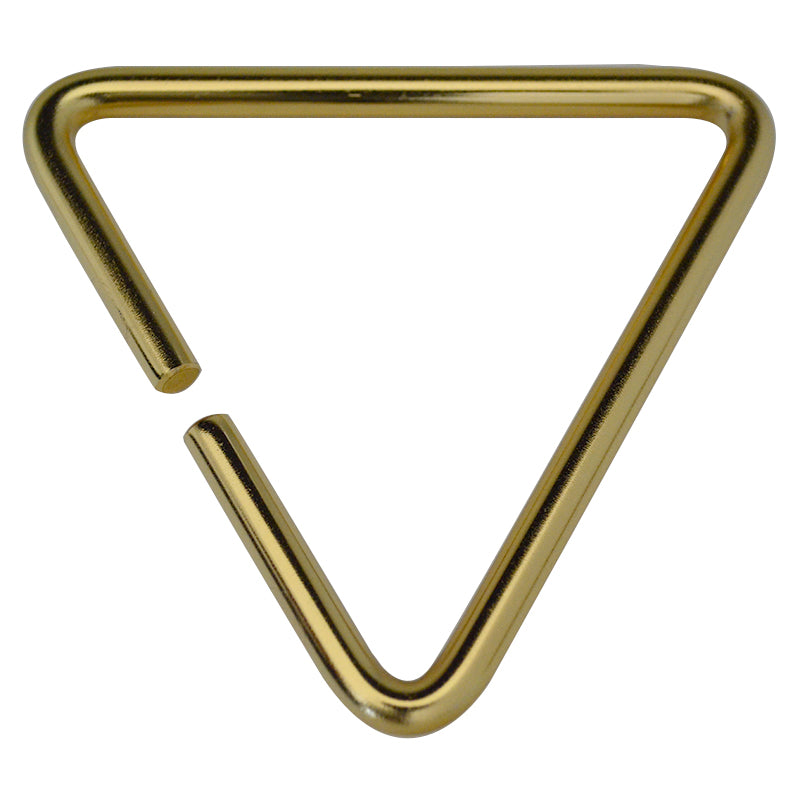 Marukin Tool Belt Attachment, Triangle Ring 80mm, Gold GK-04-2