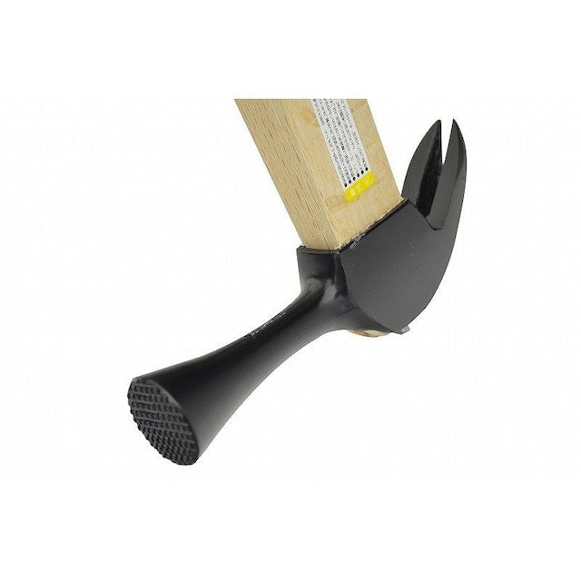 Marukin Kariwaku Hammer, Black, Milled Face, Medium Head, Wave-Curve, 350mm