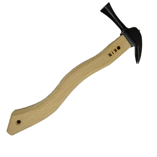 Marukin Kariwaku Hammer, Black, Smooth Face, Small Head, Square Wave-Curve, 350mm
