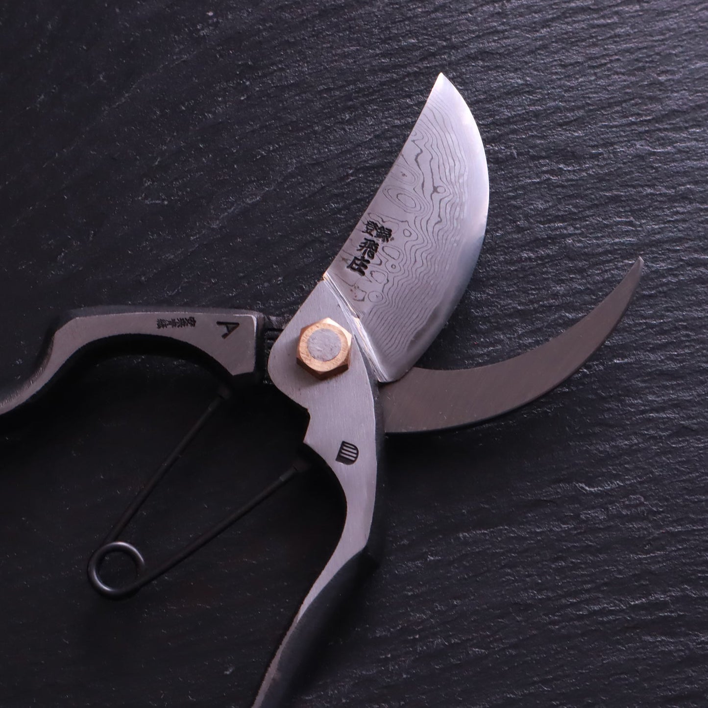 Tobisho Brazed A-Type Pruning Shears (Damascus) 225mm PS-45