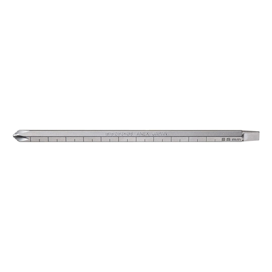 Anex Screw-Grip Bit +1/2/3x-6x140(for manual screwdrivers) AK-50P
