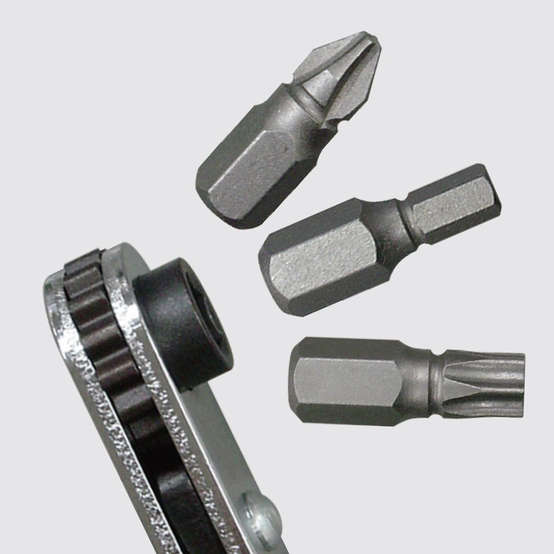 Anex Grooved Stubby Hex Bit H5x19(for manual screwdrivers) AK-51P