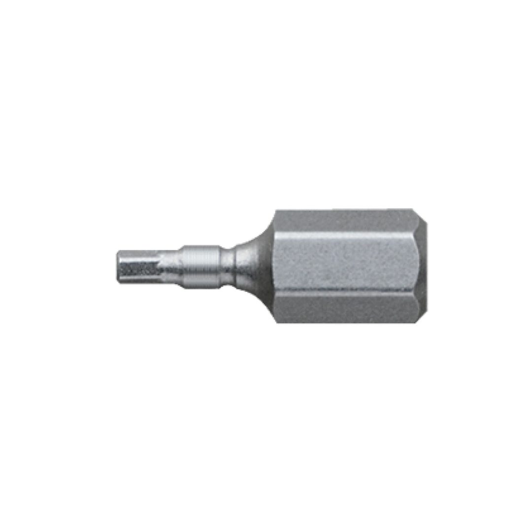 Anex Grooved Stubby Hex Bit H1.5x19(for manual screwdrivers) AK-51P