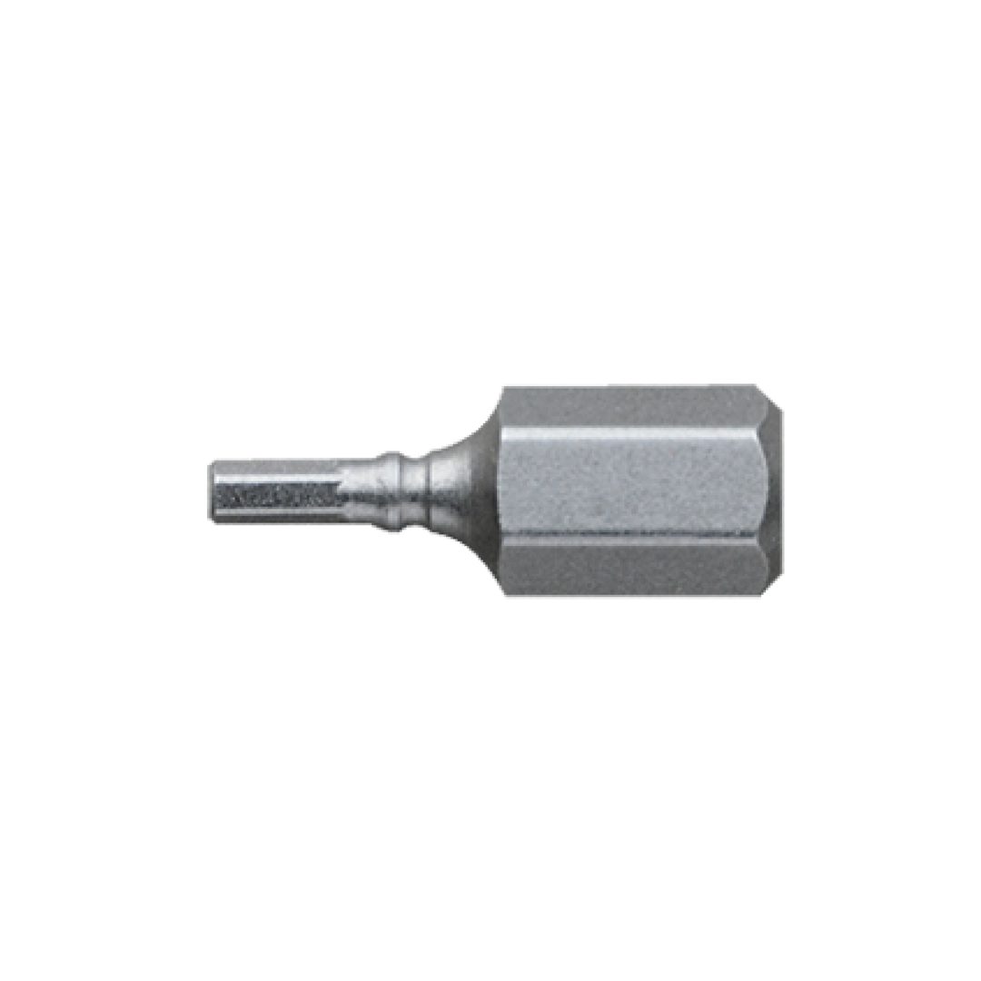 Anex Grooved Stubby Hex Bit H2x19(for manual screwdrivers) AK-51P