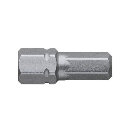 Anex Grooved Stubby Hex Bit H8x23(for manual screwdrivers) AK-51P