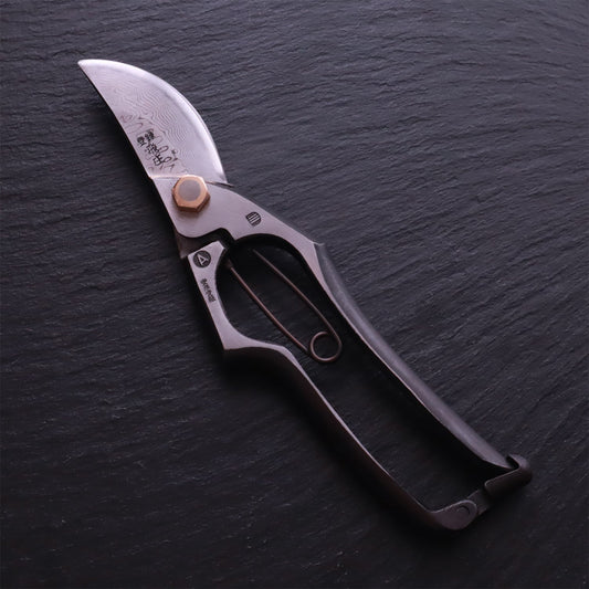 Tobisho Brazed A-Type Pruning Shears (Damascus) 200mm PS-46