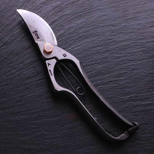Tobisho Brazed A-Type Pruning Shears (Damascus) 225mm PS-45