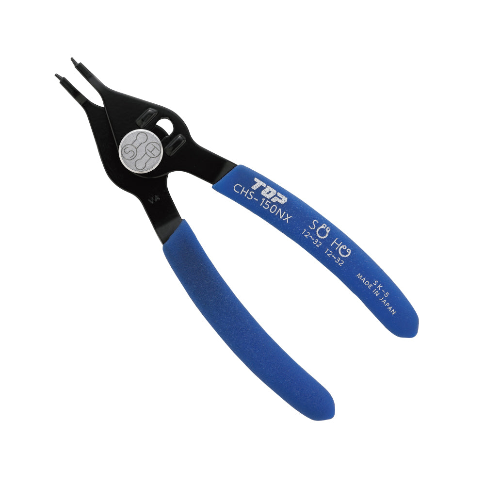 TOP Kogyo One-Touch Convertible Snap Ring Pliers 150mm CHS-150NX