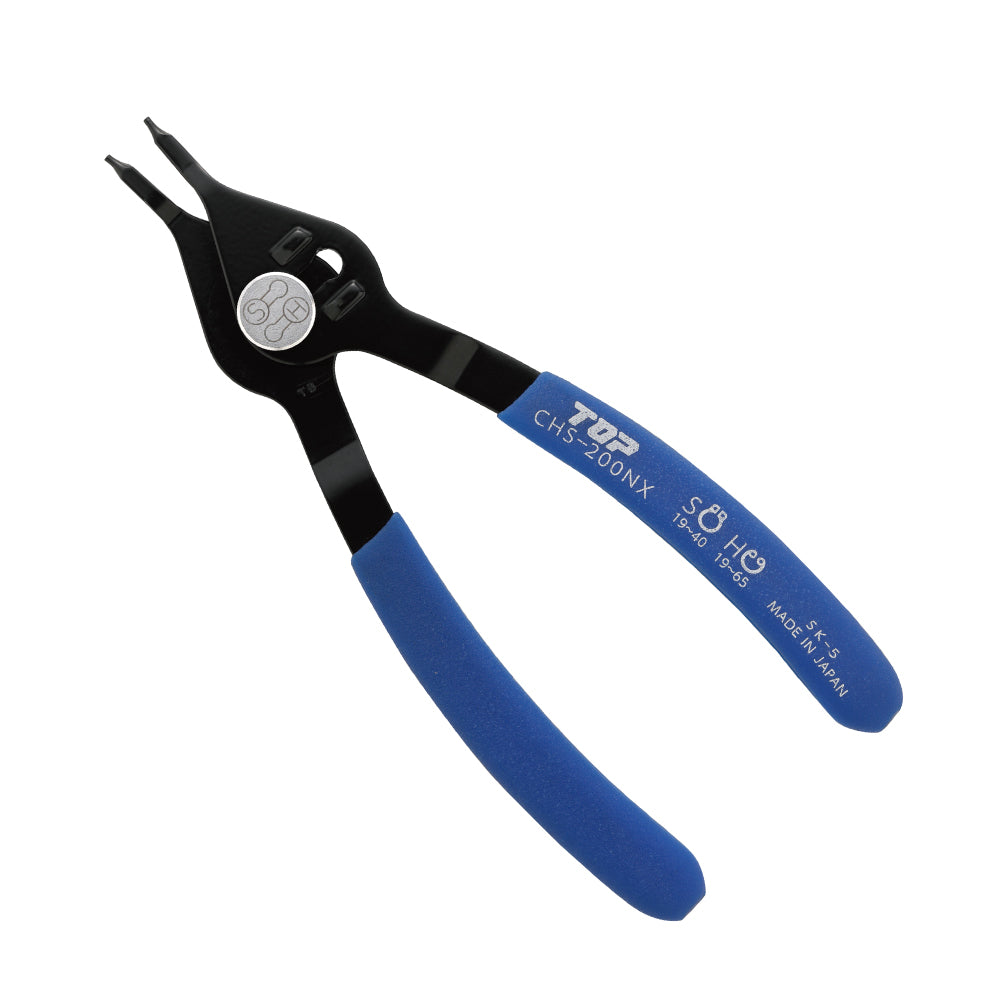 TOP Kogyo One-Touch Convertible Snap Ring Pliers 195mm CHS-200NX