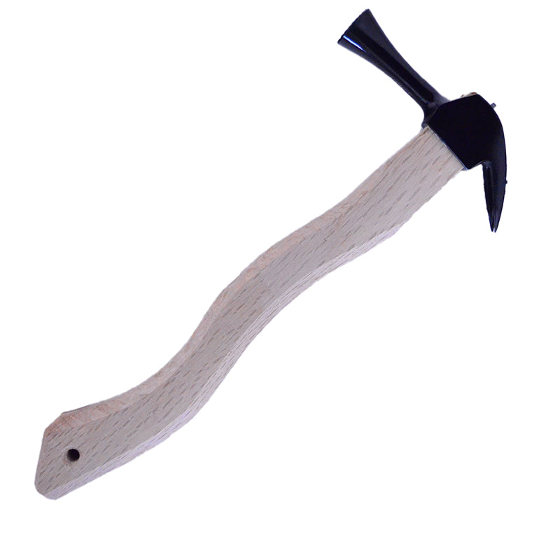 Marukin Kariwaku Hammer, Black, Milled Face, Medium Head, Square Wave-Curve, 350mm
