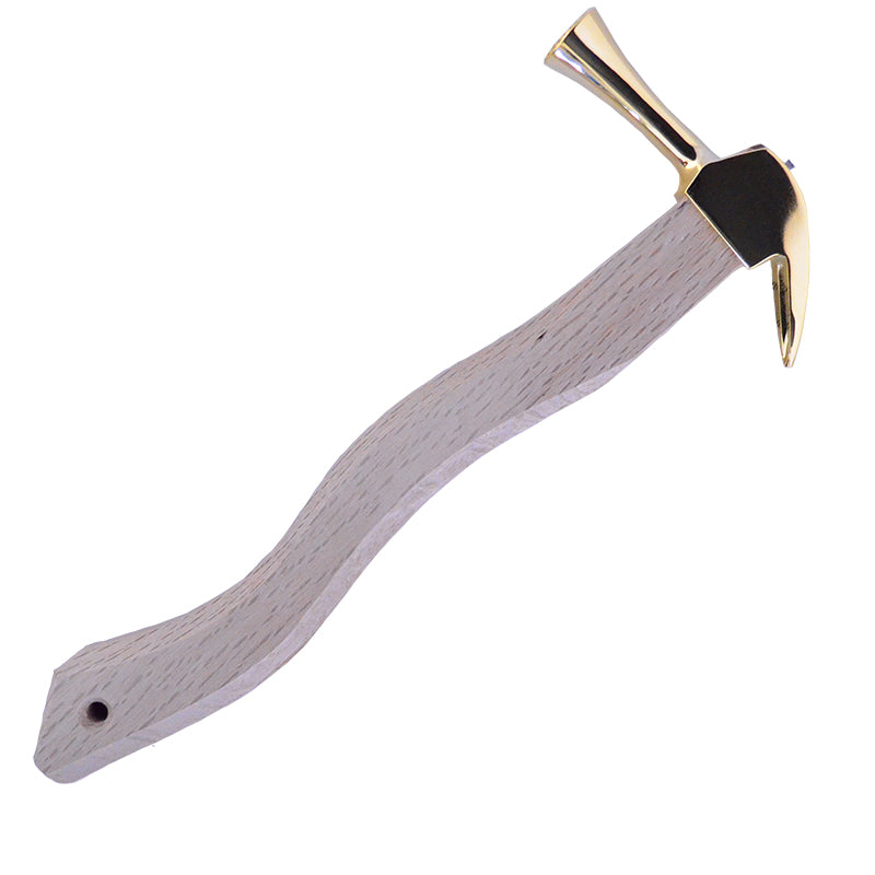 Marukin Kariwaku Hammer, Gold, Smooth Face, Small Head, Square Wave-Curve, 450mm