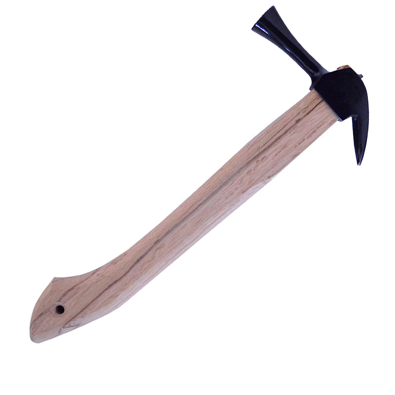 Marukin Kariwaku Hammer, Black, Milled Face, Medium Head, Straight, 350mm