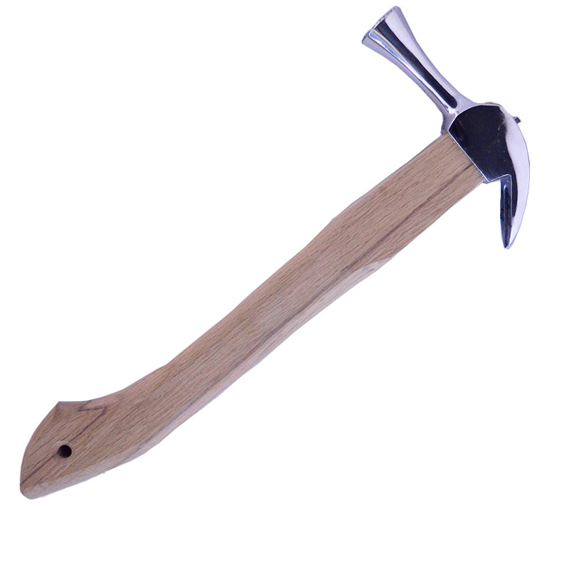 Marukin Kariwaku Hammer, Silver, Smooth Face, Medium Head, Straight, 350mm