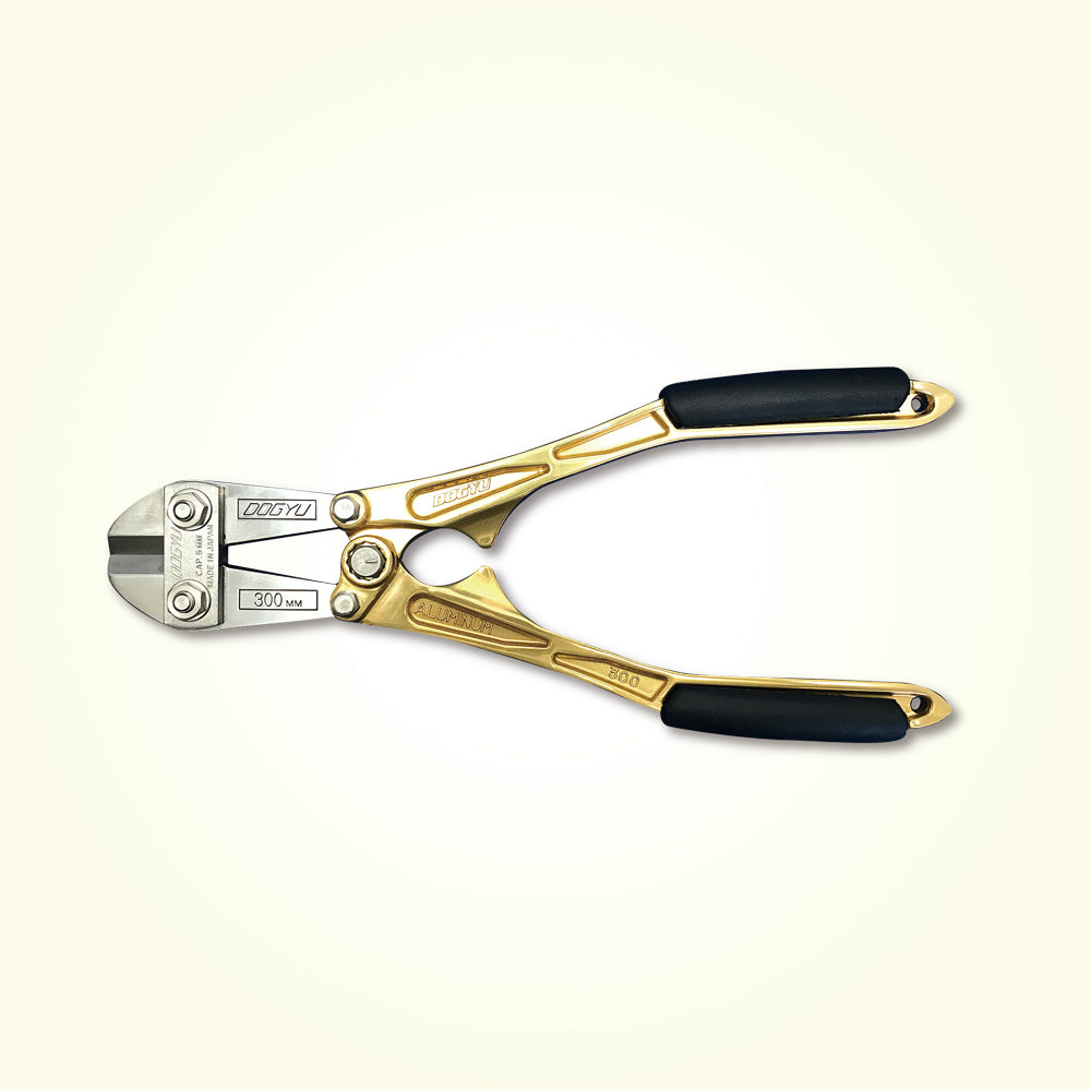 Dogyu Stainless Blade Aluminum Bolt Clipper 300mm Gold #02320