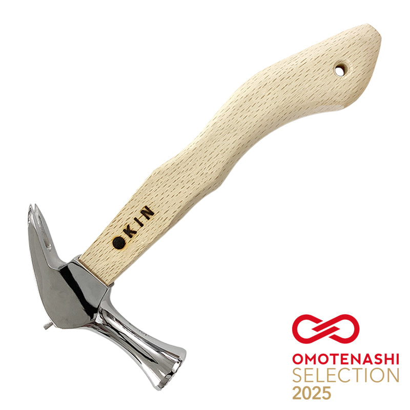 Marukin Kariwaku Hammer, Mirror, Smooth Face, Small Head, Wave-Curve, 250mm Short