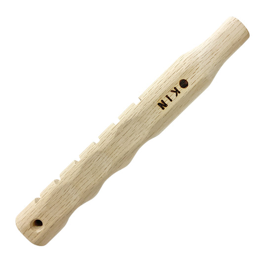 Marukin Oak Stone Hammer (Ashiba) Handle, Oval, 250mm Short