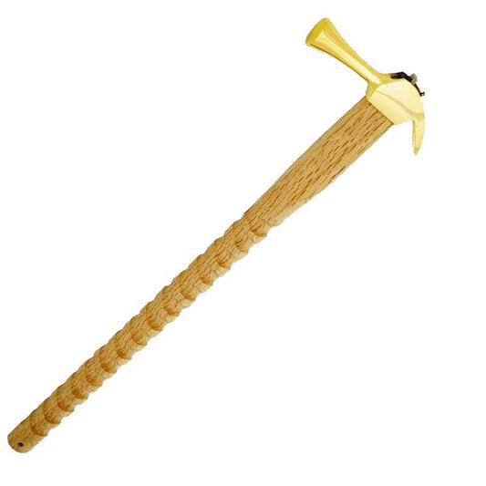 Marukin Kariwaku Hammer, Gold, Smooth Face, Small Head, Spiral, 600mm