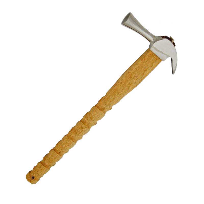 Marukin Kariwaku Hammer, Silver, Smooth Face, Medium Head, SY Grip, 450mm