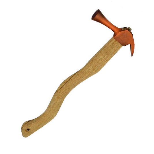 Marukin Kariwaku Hammer, Copper, Smooth Face, Small Head, Wave-Curve, 450mm