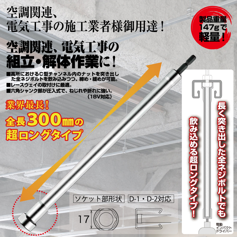 TOP Kogyo Raceway Light Steel Framing Socket ECS-173