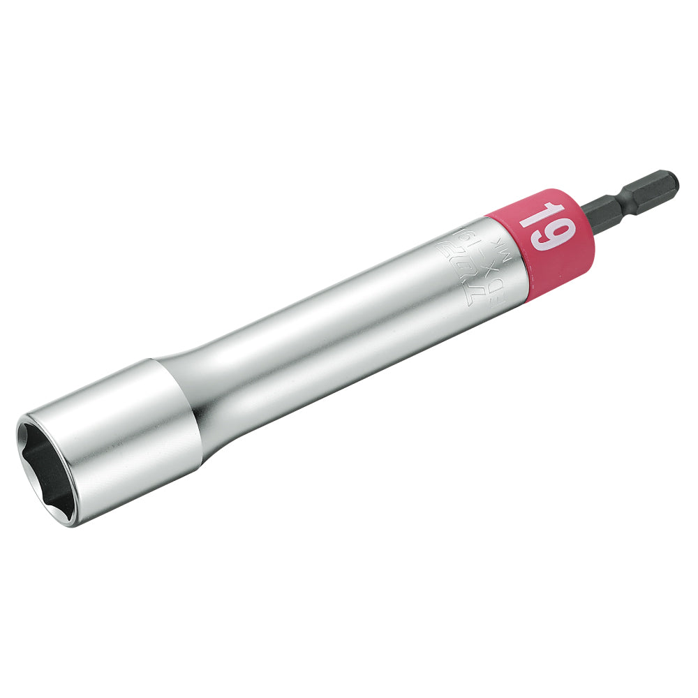 TOP Kogyo Alpha Long Type Socket for Electric Drill 19mm EDX-19L