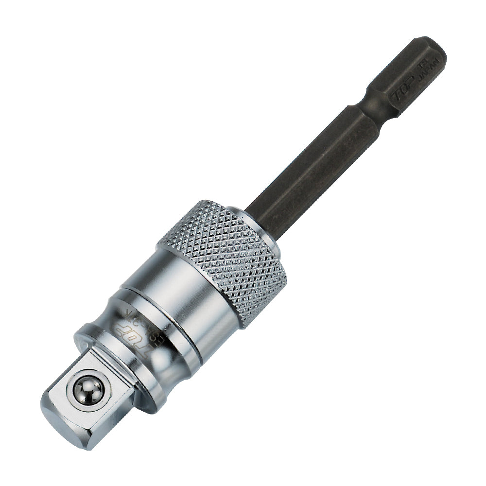 TOP Kogyo Strong Replaceable Shaft Socket Adapter 9.5mm Drive ESA-3TK