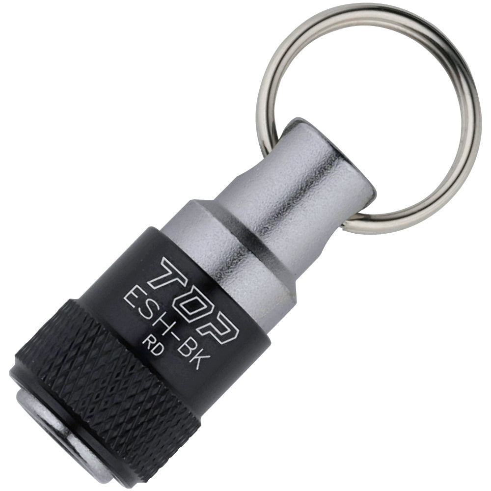 TOP Kogyo Portable Socket Holder with Ring, Black ESH-BK
