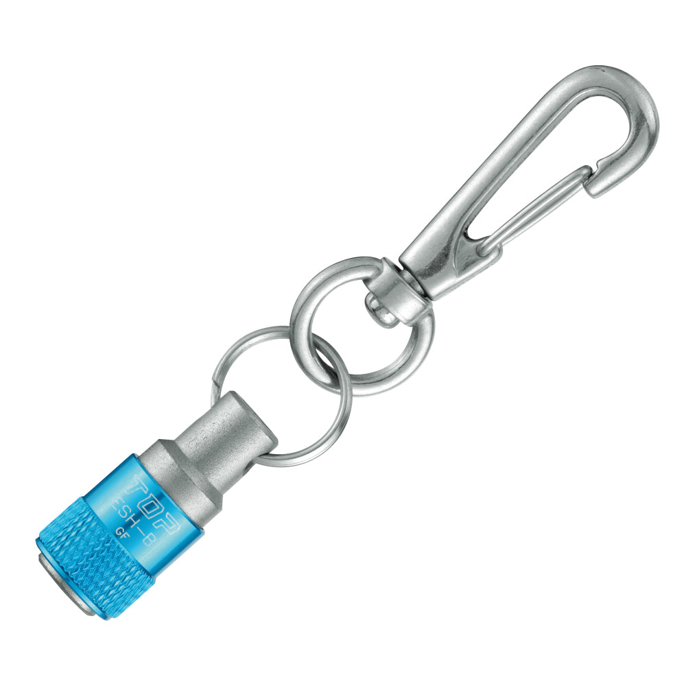 TOP Kogyo Portable Socket Holder with Snap Hook, Blue ESH-BN