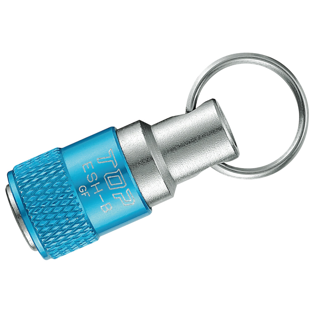 TOP Kogyo Portable Socket Holder with Ring, Blue ESH-B