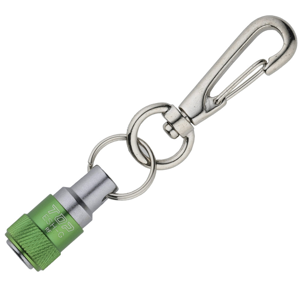 TOP Kogyo Portable Socket Holder with Snap Hook, Green ESH-GN