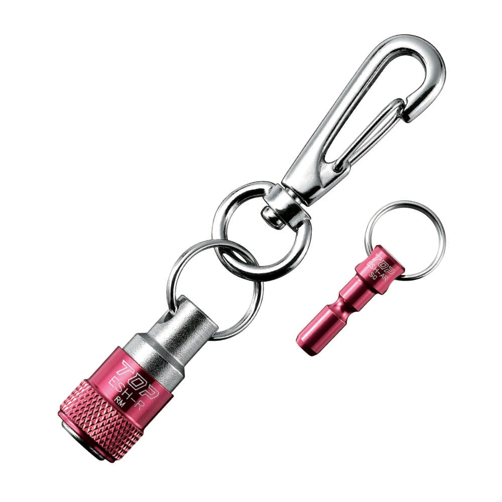 TOP Kogyo Aluminum Key Adapter Set, Red ESH-RNA