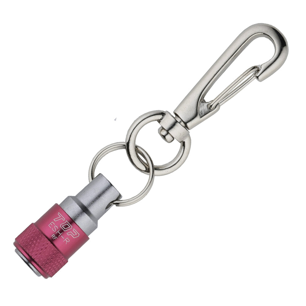 TOP Kogyo Portable Socket Holder with Snap Hook, Red ESH-RN
